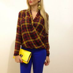 Vista sua camisa xadrez feminina com estilo Vista sua camisa xadrez feminina com estilo