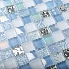 Iridescent Purple Green Mosaic Tile Backsplash Wall Bathroom Beveled Iridescent Purple Green Mosaic Tile Backsplash Wall Bathroom Beveled Mirror Gl Diy Home Decor Pinterest Tiles Walls And
