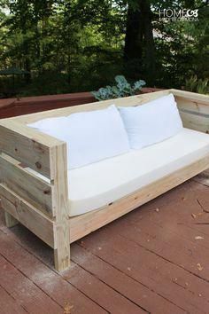 The 17 Best Homemade Sofa Images On Pinterest Wooden Set Outdoor Diy Sofa Build Plans Woodworkingprojectsforbeginners Diysofaplans Deck Furniture