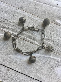 Real Sterling Silver Daisy Flower ONYX panels Bracelet 8 inch Long Fully Hallmarked Christmas Swetheart Birthday Gift for Her