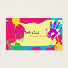 20 best child care business cards images child care childcare daycare business cards