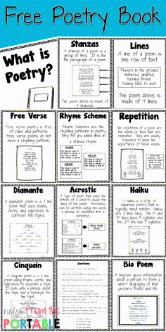 free poetry book and anchor charts for student notebooks great for literacy centers and test - Tabla Periodica Con Nombres En Grande free poetry book and anchor charts for student notebooks great for literacy centers and test - Tabla Periodica Con Nombres En Grande
