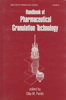 Handbook Of Pharmaceutical Granulation Technology Pdf