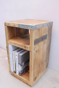 19 Best Wood Side Tables Images On Pinterest Dining Room Furniture Angstrom Reclaimed Wood Side Table Handmade By Oldmanandmagpie