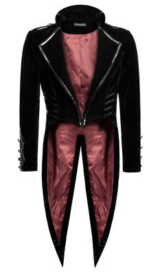 Hommes Handmade TRIPP NYC punk goth emo noir psycho Band Bondo Veste