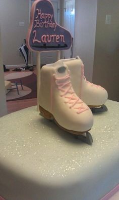 Patin à glace avec patins Mix stand up Premium Carte Gâteau Toppers