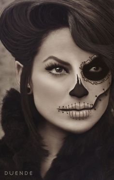 coiffure halloween femme