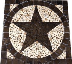 30 Sq Texas Star Mosaic Marble Medallion Tile Floor Wall 30 Sq Texas Star Mosaic Marble Medallion Tile Floor Wall Backsplash Pattern Art Ebay La Casa Pinterest Flooring And Mosaics