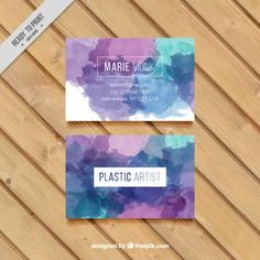 free presentation cards