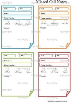53 best lists images planner ideas tags calendar printable phone message sheets