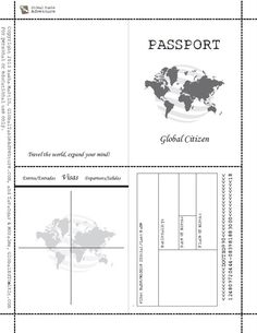 passport template word