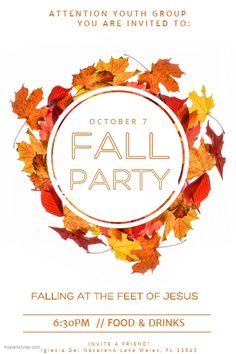 53 best fall autumn flyers images on pinterest end of summer