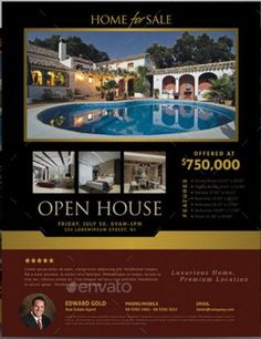 34 best open house flyer ideas images flyer free flyer template open house flyers