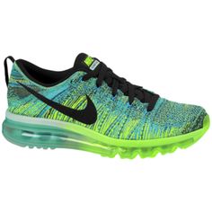 Nike Flyknit Max - Women\u0027s - Hyper Turquoise/Black/Electric Green/Night Factor