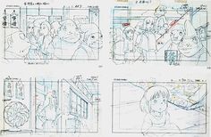 the art of spirited away storyboard book review comic strip anime storyboard template