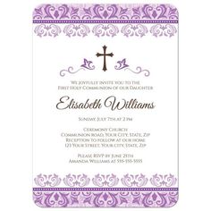 first holy communion invitation