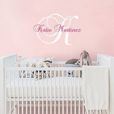 63 Best Wall Decals Nursery Images On Pinterest Klistermærker Baby Boy Name Lettering Decal Monogram