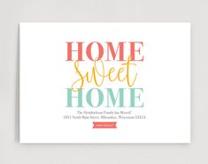 new address postcard photo postcards pinterest store and house