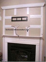 71 Best Tv Over Fireplace Images On Pinterest Diy Ideas For Home How To Hide A Tv Over Fireplace Cords Hiding