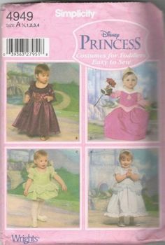 MAKE GIRLS COSTUMES FAIRY~COWGIRL~PIRATE~70S SEWING PATTERN SALE SIZE 3~8