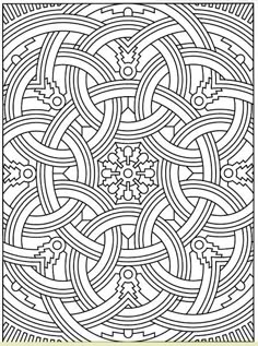 coloring pages patterns free geometric pattern coloring page