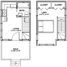 Tiny House Interior Floor Plan 10x30 tiny house -- #10x30h1a -- 300 sq ft - excellent floor plans Tiny House Interior Floor Plan 10x30 tiny house -- #10x30h1a -- 300 sq ft - excellent floor plans