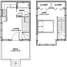 12x30 Tiny House -- #12X30H1A -- 358 sq ft - Excellent ...