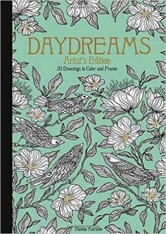 Daydreams 20 Postcards Coloring Book By Hanna Karlzon Originally Published In Sweden As Dagdrommar Vykort Att Farglagga
