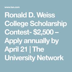 scholarships essay contests