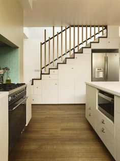 55 amazing space-saving kitchens under the stairs | space saving 55 amazing space-saving kitchens under the stairs | space saving