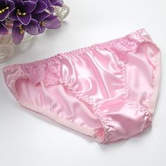 PRINTS 100/% silk String bikini panties with bows XXl /"7/" 1 prints 1 EA
