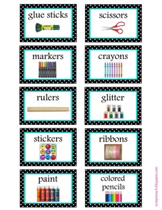 1144 best classroom labels