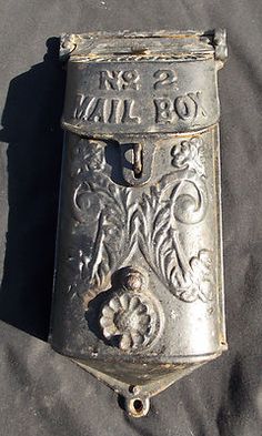 84 Best Usps Images On Pinterest Mail Center Post Office And Vintage Standard Number 2 Cast Iron Mail Box Wall Mount