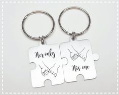 Youngate Men Stainless Steel Car Keychain Waist Buckle Keyfob With 2 Key Rings