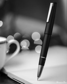 Black Fountain Pen 0.2mm// 0.3mm// 0.5mm Nibs Available Platinum Preppy