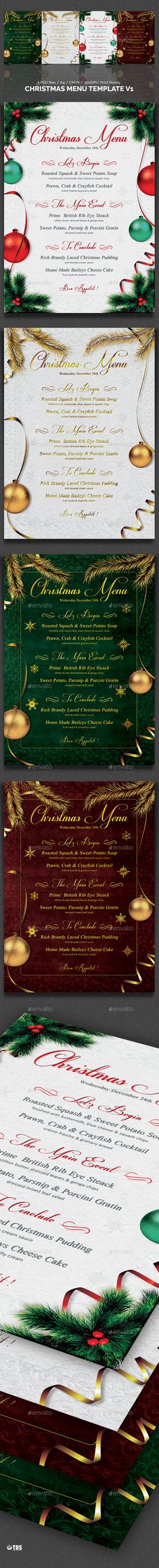 Christmas Food heaven, Healthy recipes and Food and drink - event menu template Christmas Food heaven, Healthy recipes and Food and drink - event menu template