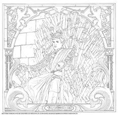 The Most Hated Character Returns In Game Of Thrones Coloring Book