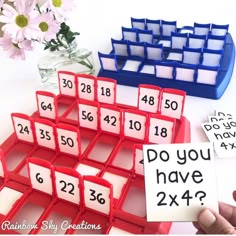 Smart Blocks Number Cubes Numeracy and Maths Aid Toy KS1 KS2