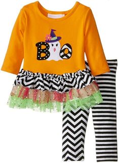Bonnie Jean Girls Navy Dots Stripe Print School Fall Knit Outfit 12M 18M 24M