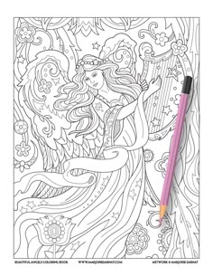 The 64 best Angels Coloring Pages for Adults images on Pinterest ... The 64 best Angels Coloring Pages for Adults images on Pinterest ...