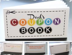 Coupon book ideas for mom and dad