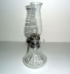 Lamplight Farms Miniature Gl Oil Lamp Globe Made In Austria Vintage Lamplight Farms Miniature Diamond Cut Oil Lamp