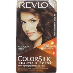 Revlon Colorsilk Beautiful Color Permanent Hair 44 Medium Revlon Colorsilk Hair Color Medium Golden Chesnut Brown This Is Pretty Much My Natural