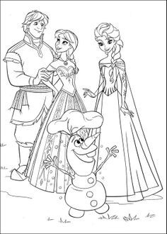 Frozen Coloring Pages Printable And Book To Print For Free Find More Online Kids Adults Of