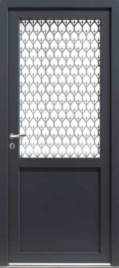 Réalisation d\u0027une porte en PVC plaxé gris 7016 + petits bois, par - installer un cadre de porte Réalisation d\u0027une porte en PVC plaxé gris 7016 + petits bois, par - installer un cadre de porte