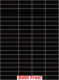 dave ramsey snowball printable