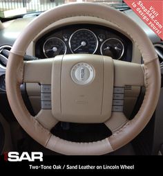 Mercedes Perforated Custom 1 or 2 Color Leather Steering Wheel Cover Wheelskins