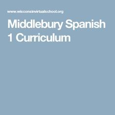 spanish ii curriculum map actfl proficiency pinterest