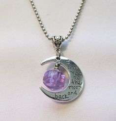 Love You to The Moon and Back Moon and Stars Cremation Urn Ashes Holder Vial Key Chain