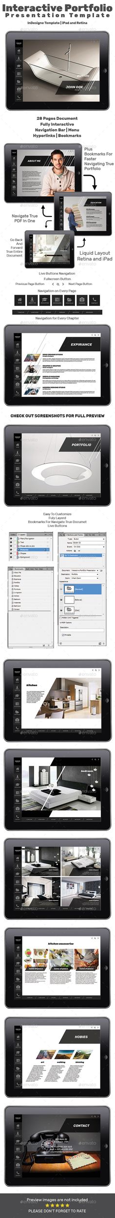 30 best interactive pdf portfolio presentation images on pinterest